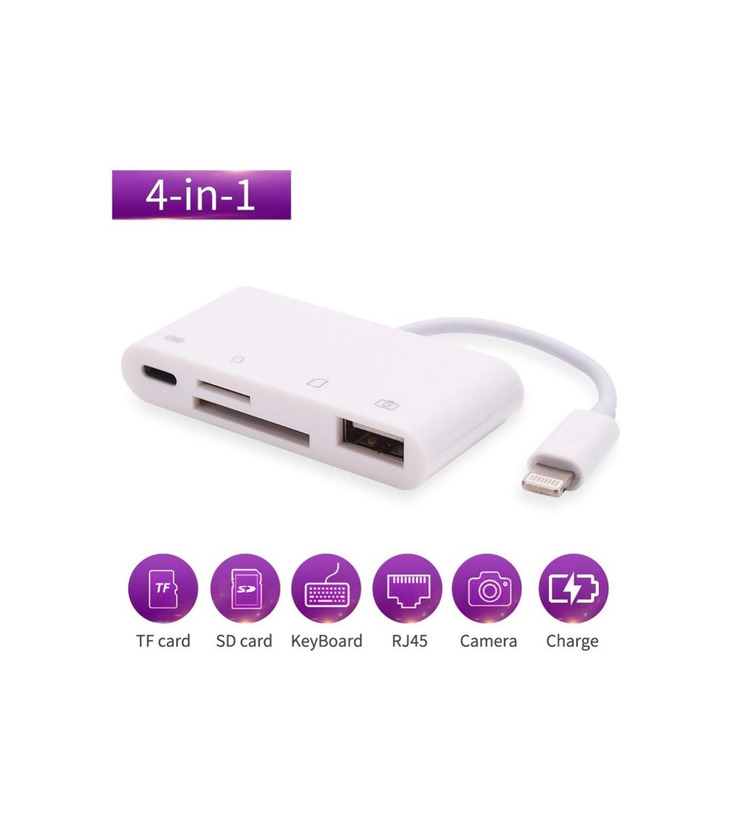 Productos Adaptador para tarjetas de memoria y usb