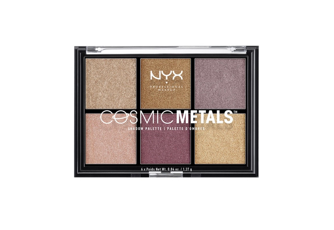 Product Sombras de ojos cosmic metals shadow palette.