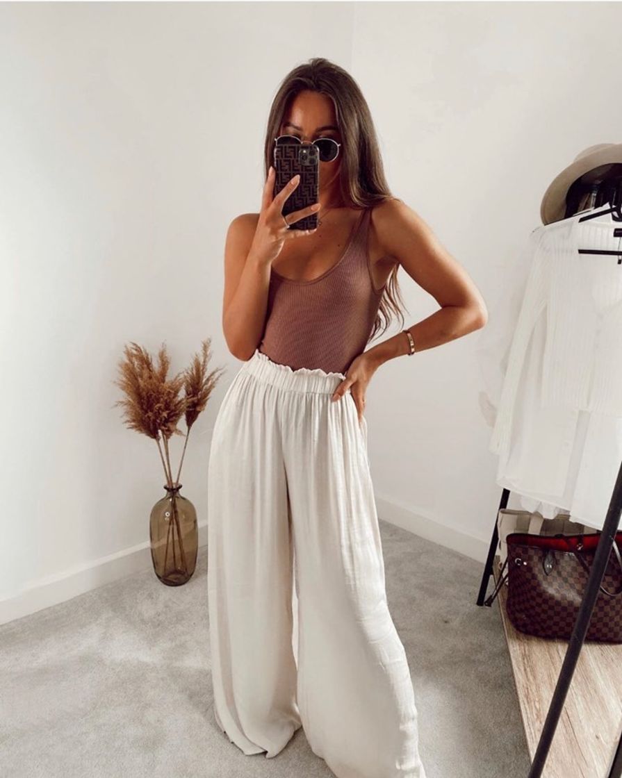 Moda PLEATED PALAZZO PANTS TRF