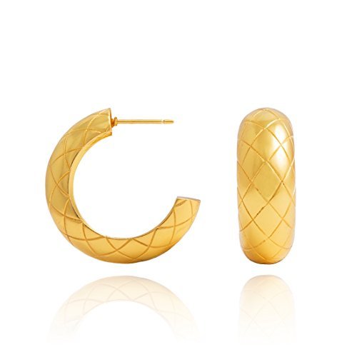 Fashion Hoop Earrings Crocodile