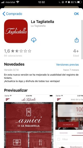 ‎La Tagliatella en App Store