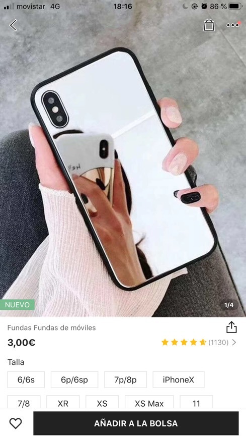 Fashion FUNDA ESPEJO