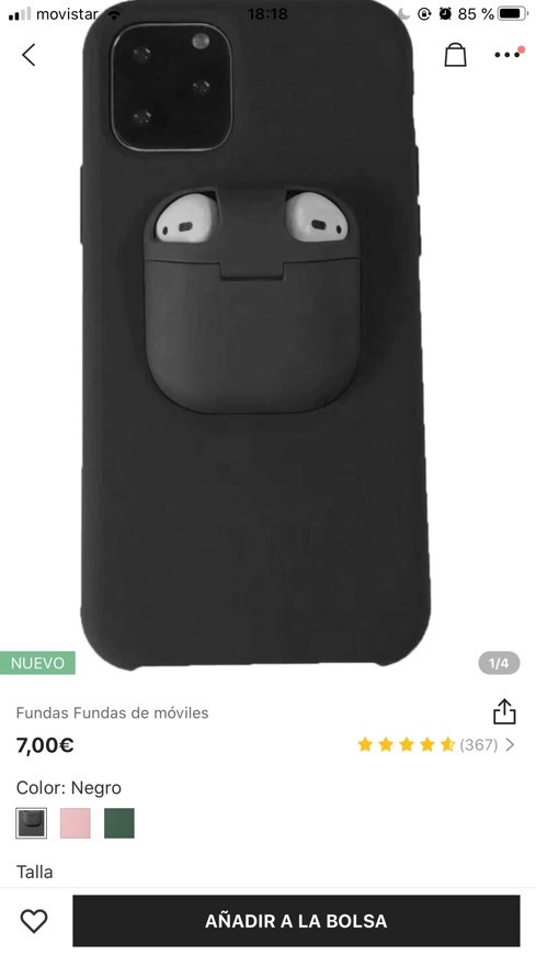 Fashion FUNDA PORTADORA AIRPODS 