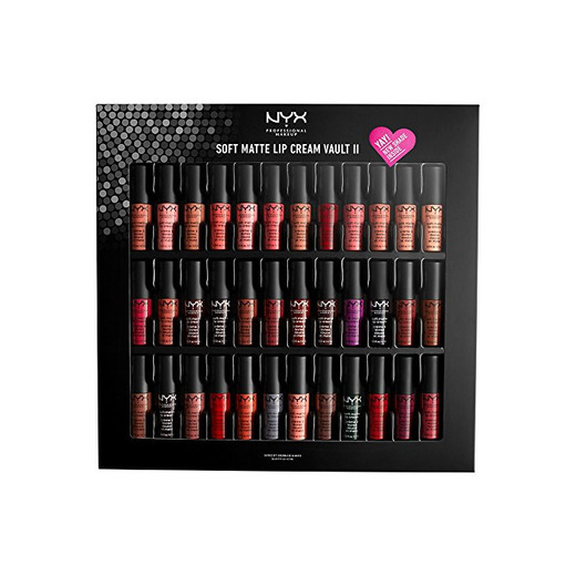 Juego de 36 barras de labios de Nyx