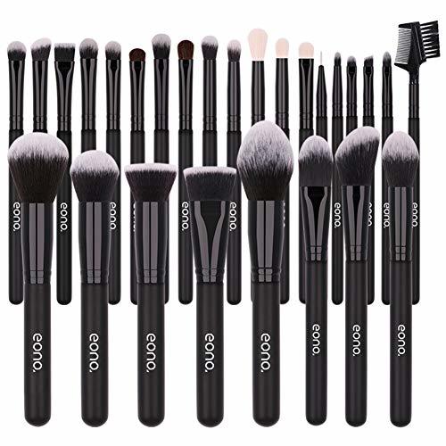 Productos Eono Essentials Brochas de Maquillaje Set 27 Unids Púrpura Color Profesional Base