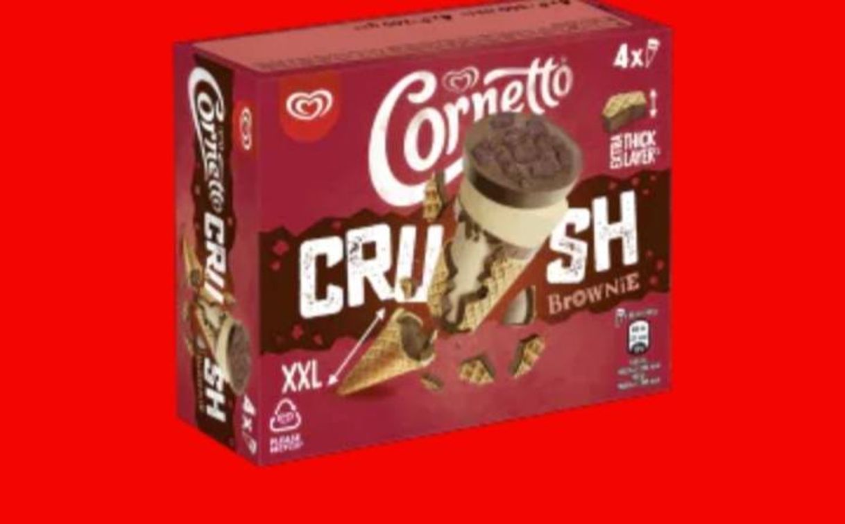 Product Cornetto crush browne