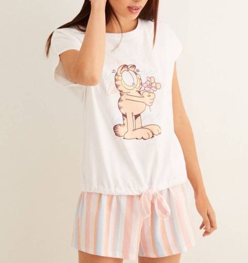 Pijama corto Garfield