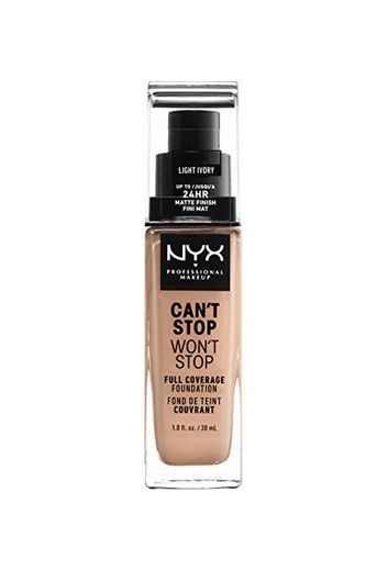 NYX Professional Makeup Can't Stop Won't Stop 24 Hour Foundation 30ml Light