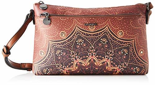 Social Desigual 19WAXP86 - Bolso de hombro de Sintético Mujer 17.5x4x27.2 cm