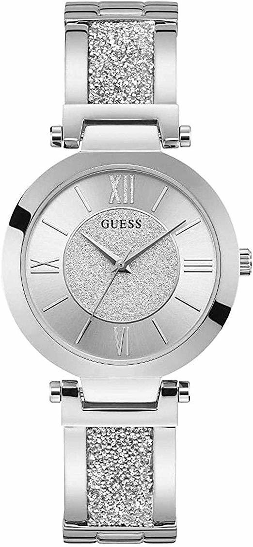 Fashion Guess Reloj analogico para Mujer de Cuarzo con Correa en Acero Inoxidable