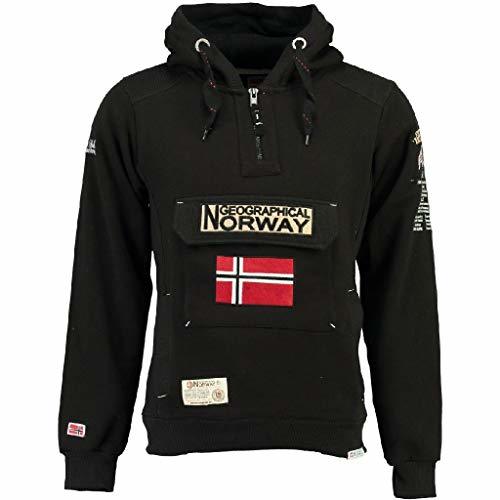Geographical Norway Sudadera DE NIÑO GYMCLASS Negro 10