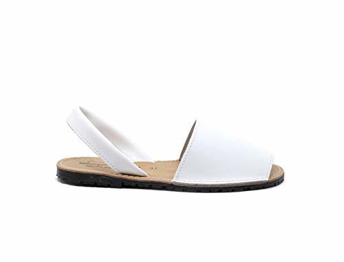 Social Zapatos Menorquina Piel Cuero Hecho en España Sandalia