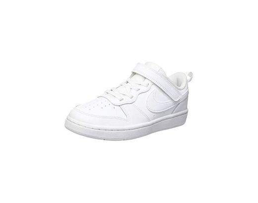 NIKE Court Borough Low 2, Sneaker Boys, White