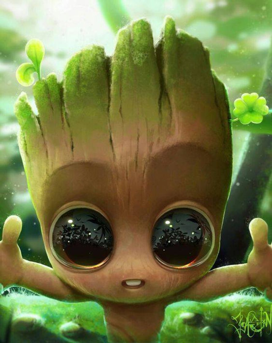 Fashion WALLPAPER GREEN 💚 (GROOT)🌳