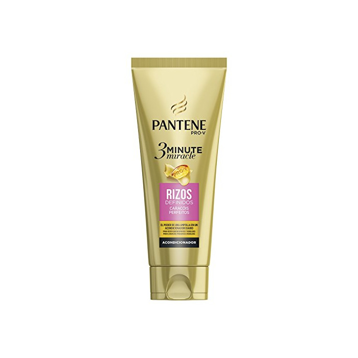 Belleza Pantene 3 Minute Miracle Rizos Definidos para Pelo Rizado - 6 Recipientes