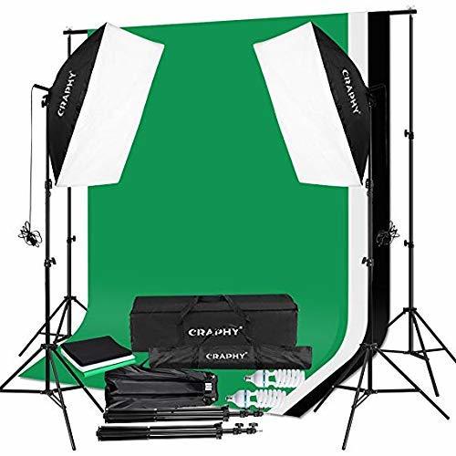 Productos CRAPHY Softbox Kit Iluminación Fotografía