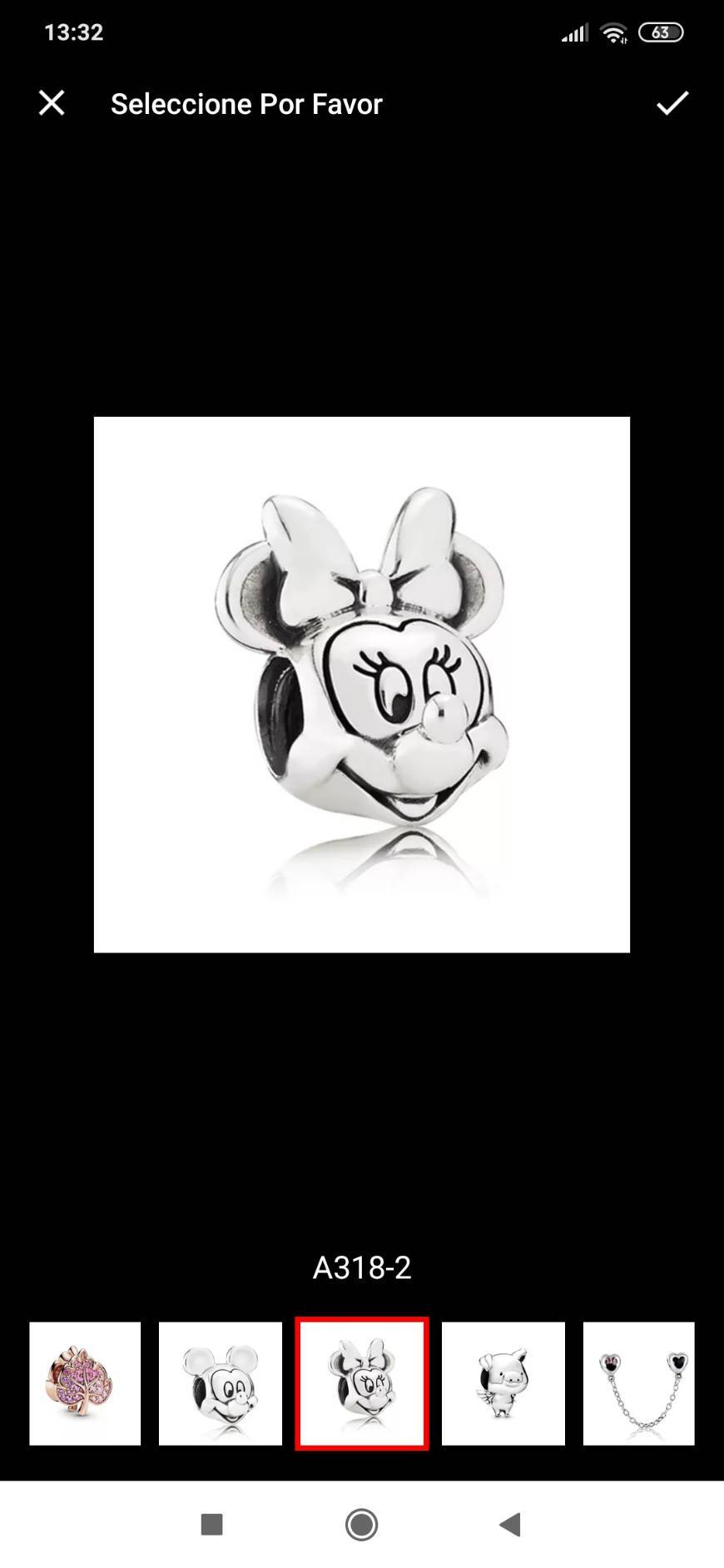 Producto Charm Disney