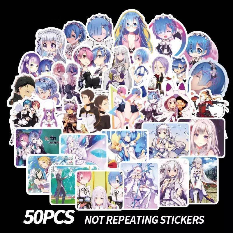 Social Pegatinas Re Zero