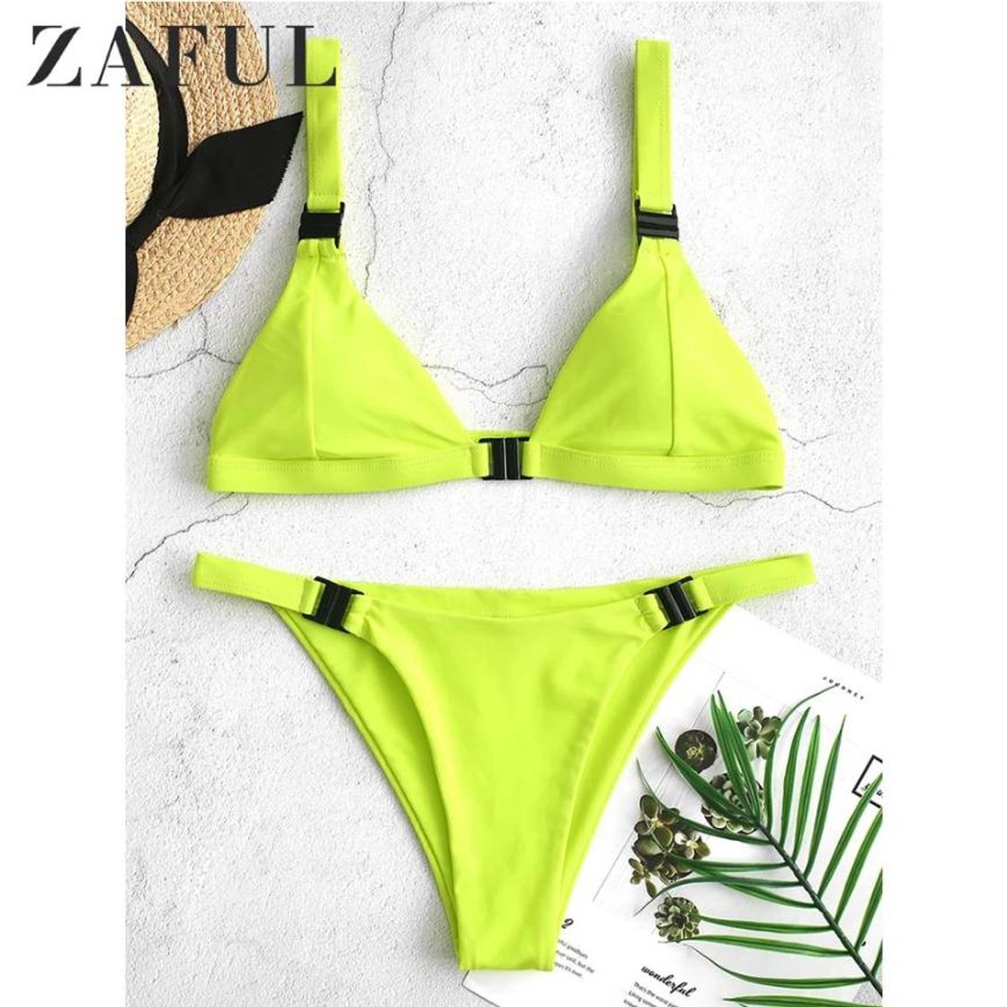 Moda Bikini amarillo