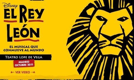 Lugar El Rey León, el musical