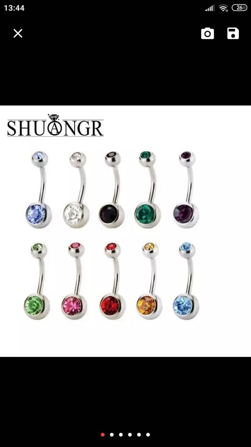 Fashion Piercing Ombligo