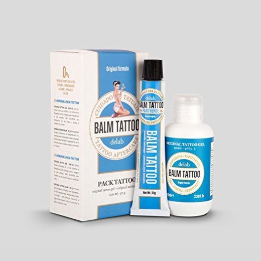 Crema para el cuidado del tatuaje durante y después del tatuaje y