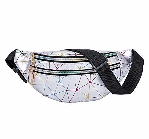 Product Estwell Riñonera Mujer Moda Riñonera Deportiva Viaje Bolso de Cintura Running Impermeable