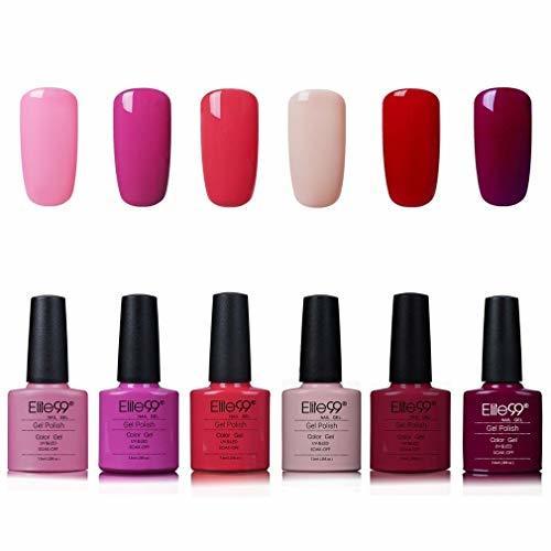 Beauty Elite99 Esmaltes Semipermanentes de Uñas en Gel UV LED