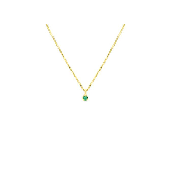 Productos LITTLE DROP GREEN NECKLACE