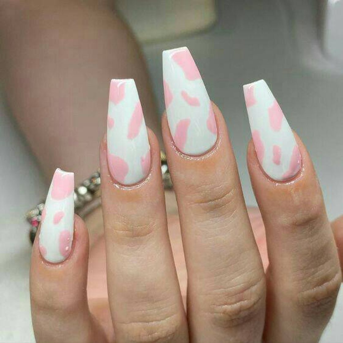 Pink Cow Nail 🐄💕