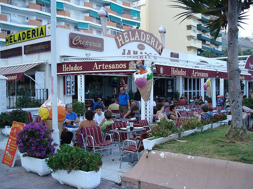 Restaurantes Heladería Jamaica en Playa Velilla