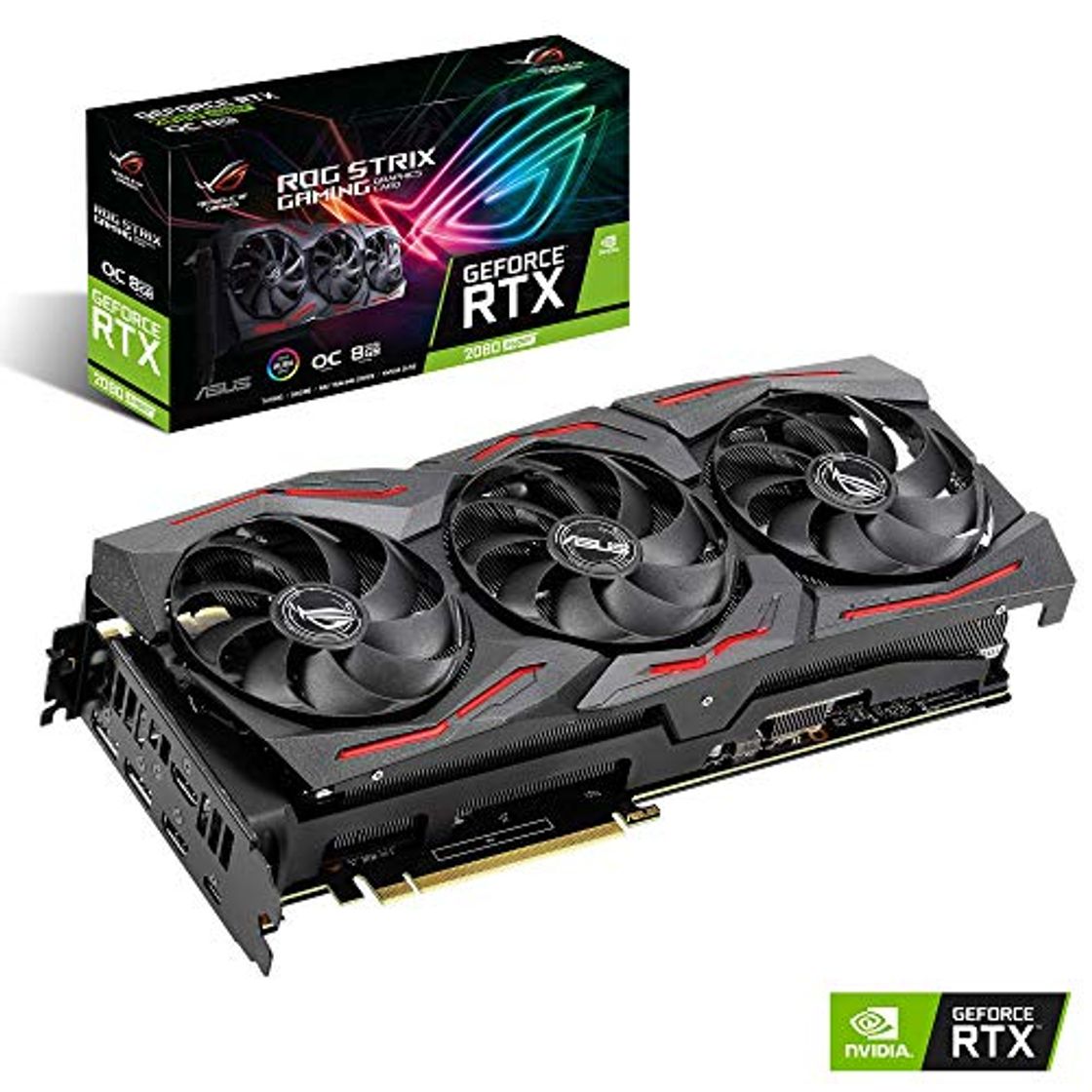 Electrónica ASUS ROG Strix GeForce RTX 2080 Super OC Edition 8GB GDDR6 -