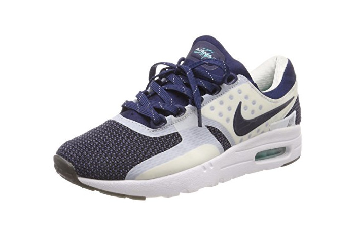 Moda Nike Air MAX Zero QS, Zapatillas de Running para Niños, Blanco/Azul