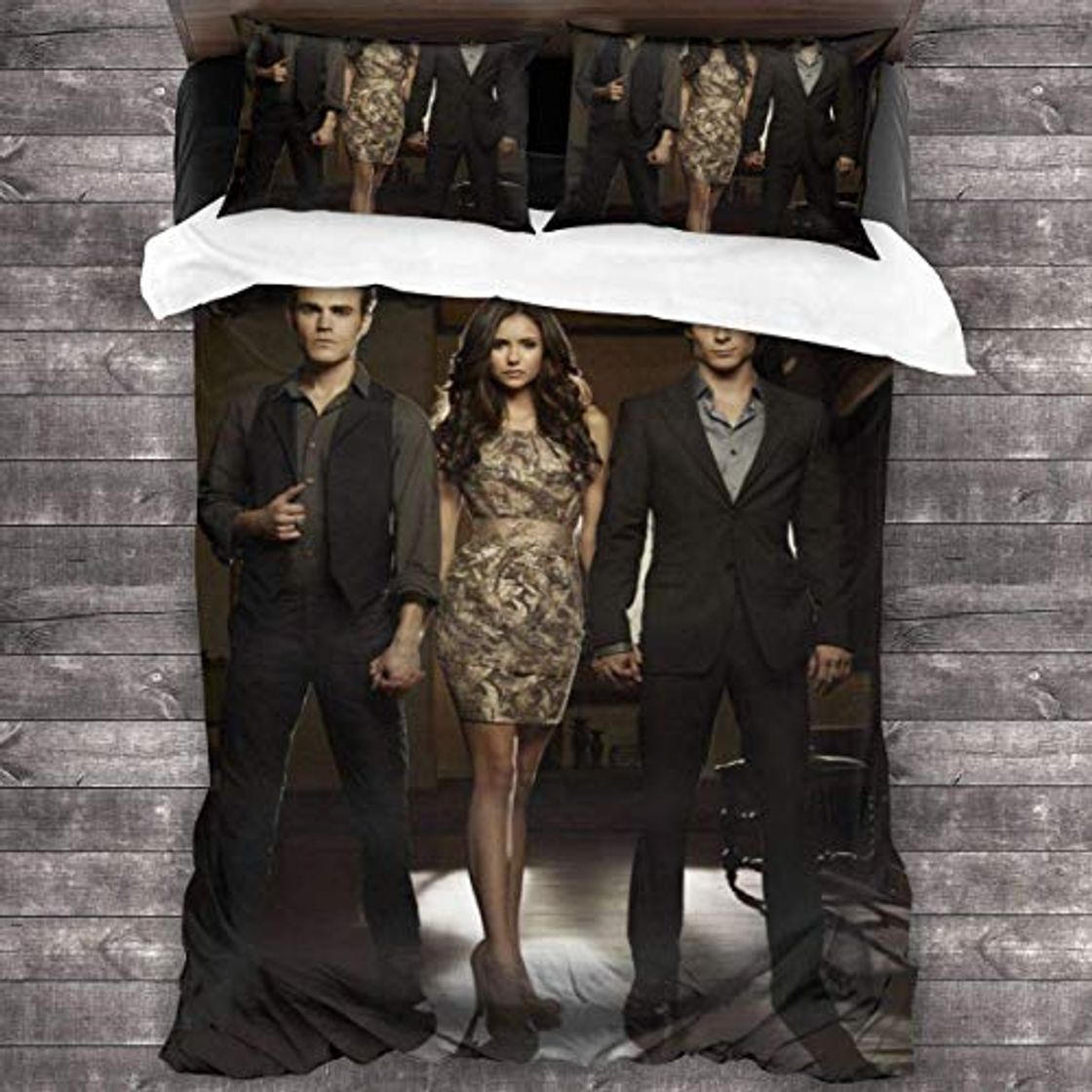 Producto LZMM Hojas The Vampire Diari-ES Bedding Duvet Cover 3 Piece Set –