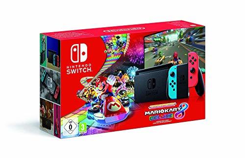 Nintendo Switch - Consola Nintendo Switch Rojo / Azul neón (Modelo 2019)