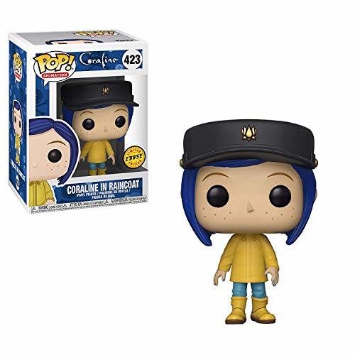 Juego Coraline Funko Pop! Películas en Raincoat Pop! Figura de Vinilo Chase Variant