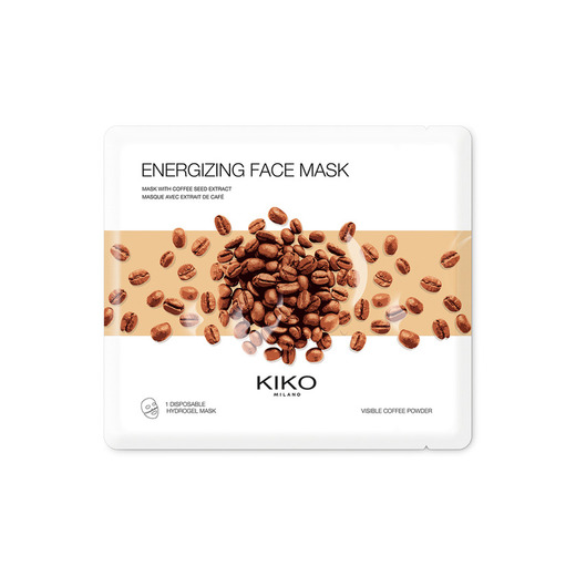 Moisturising hydrogel face mask with coffee extract