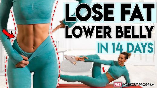 LOSE LOWER ABS FAT in 14 Days - YouTube