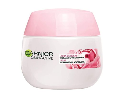 Garnier Skin Active Crema Calmante con Agua de Rosas, piel sensible