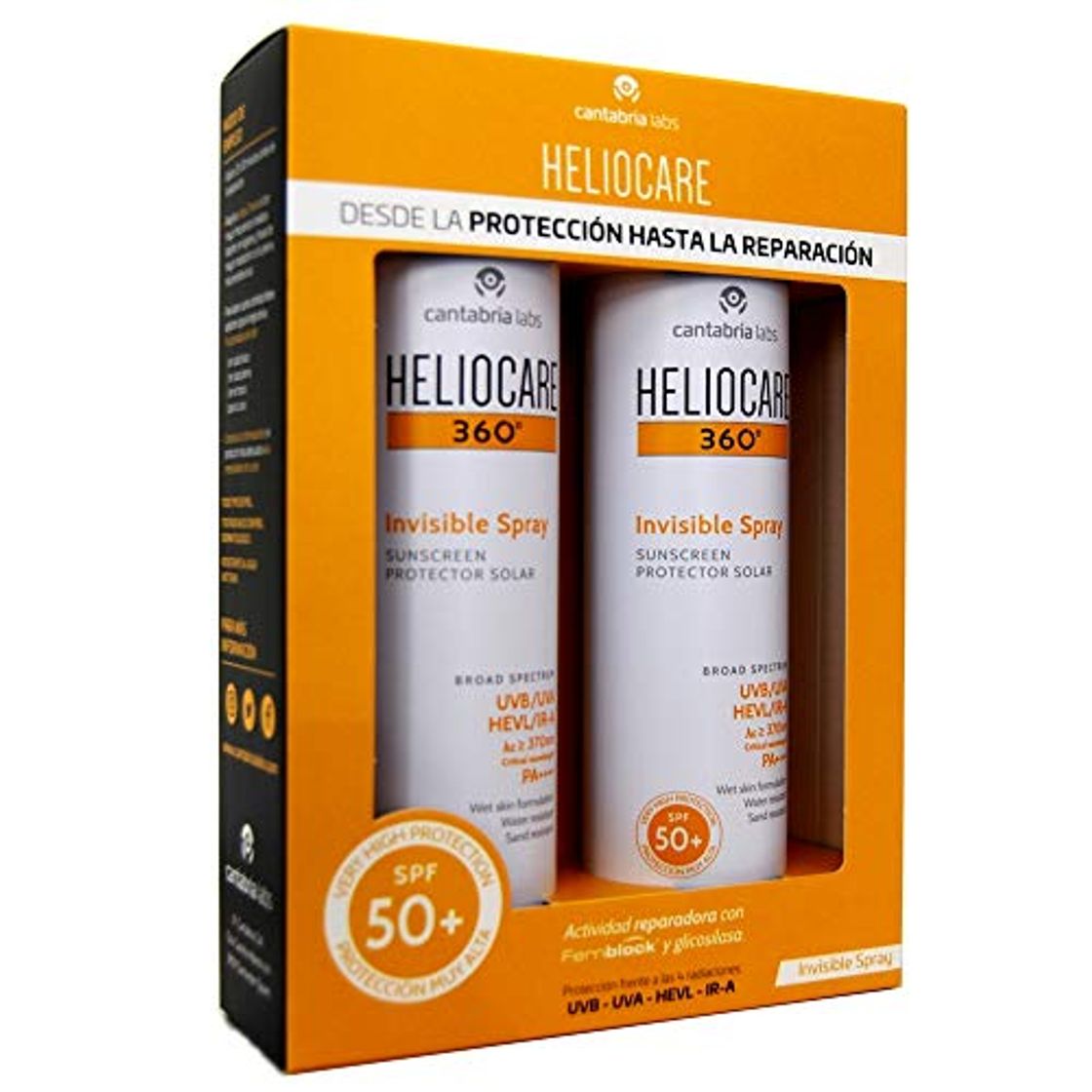 Social HELIOCARE DUPLO SPRAY INVISIBLE 50