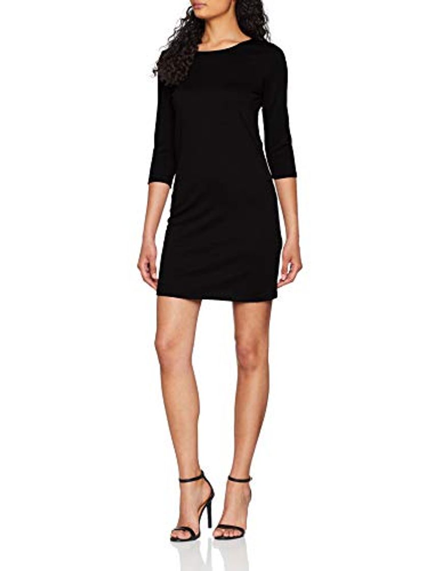 Fashion Only Onlbrilliant 3/4 Dress Jrs Noos Vestido, Negro