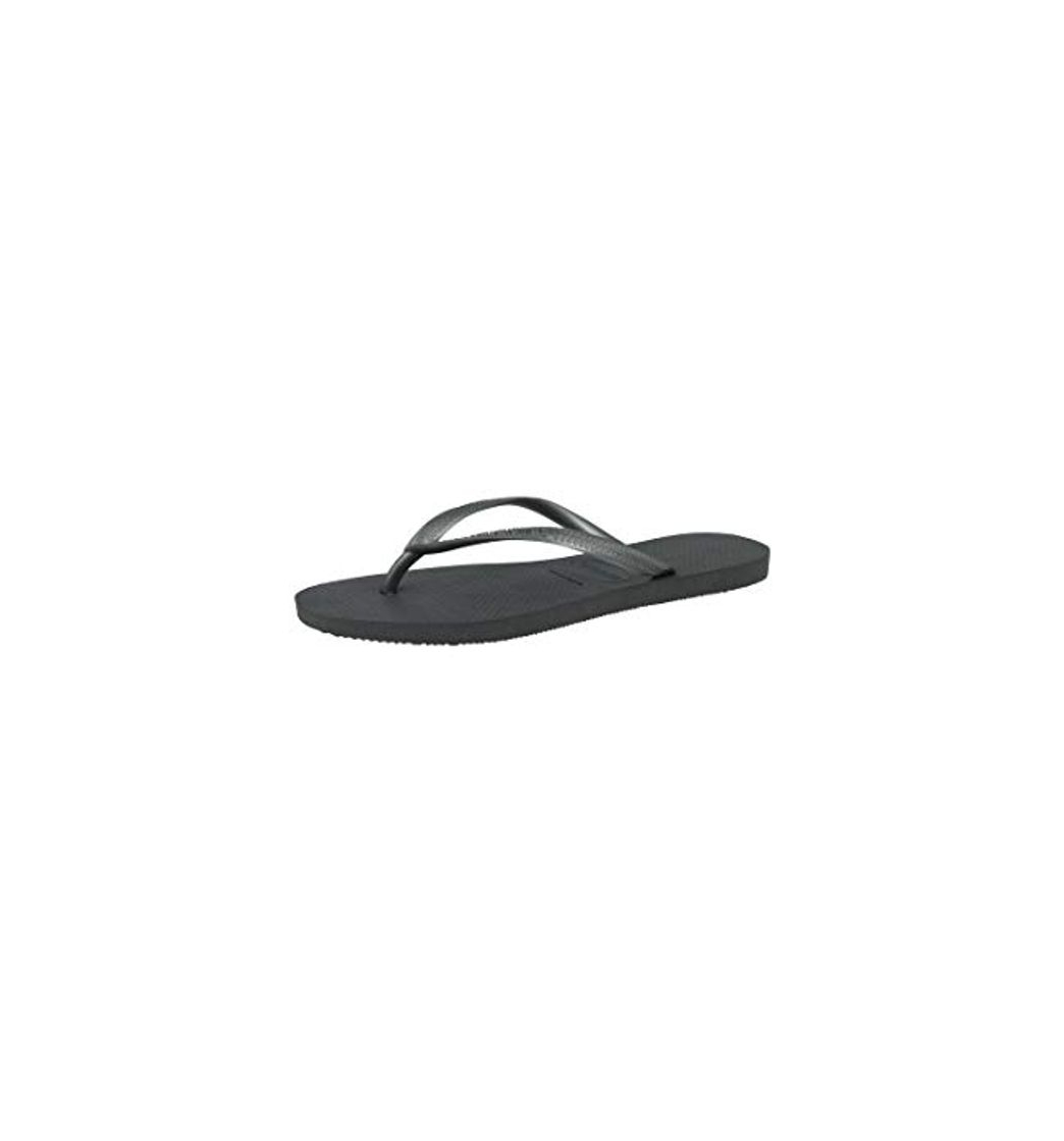 Moda Havaianas Slim, Chanclas Mujer, Gris