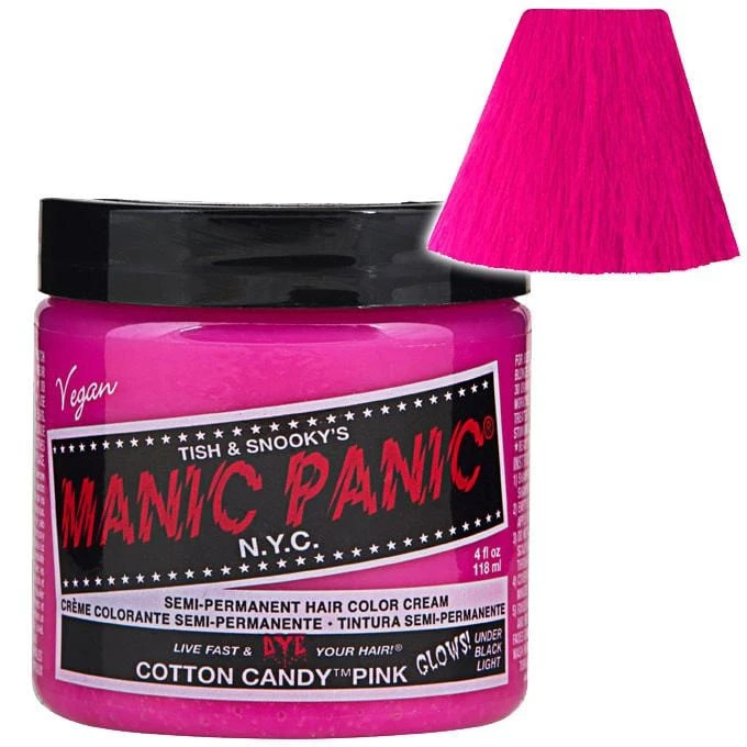 Belleza Manic Panic Classic Cotton Candy Pink