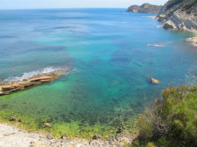 Lugar Cala Blanca - Jávea