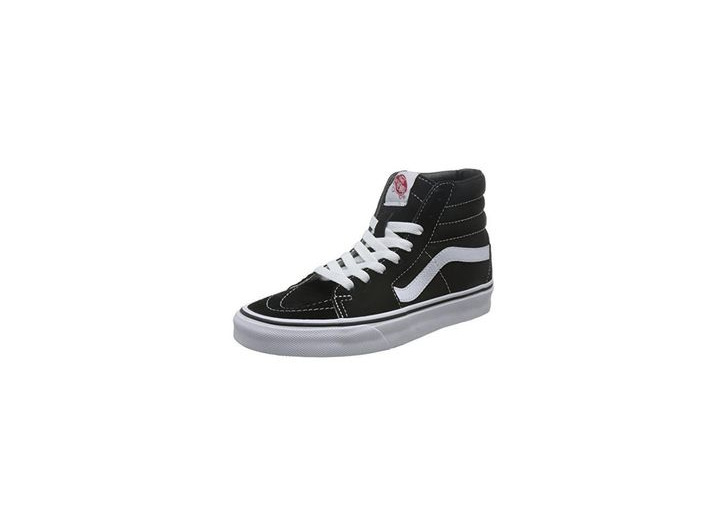 Moda Vans, Zapatillas Altas Unisex Adulto, Negro