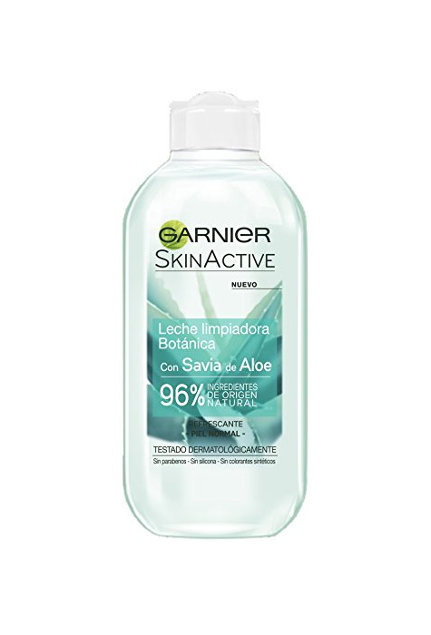 Belleza Garnier Skin Active Leche Limpiadora Botánica con Savia de Aloe