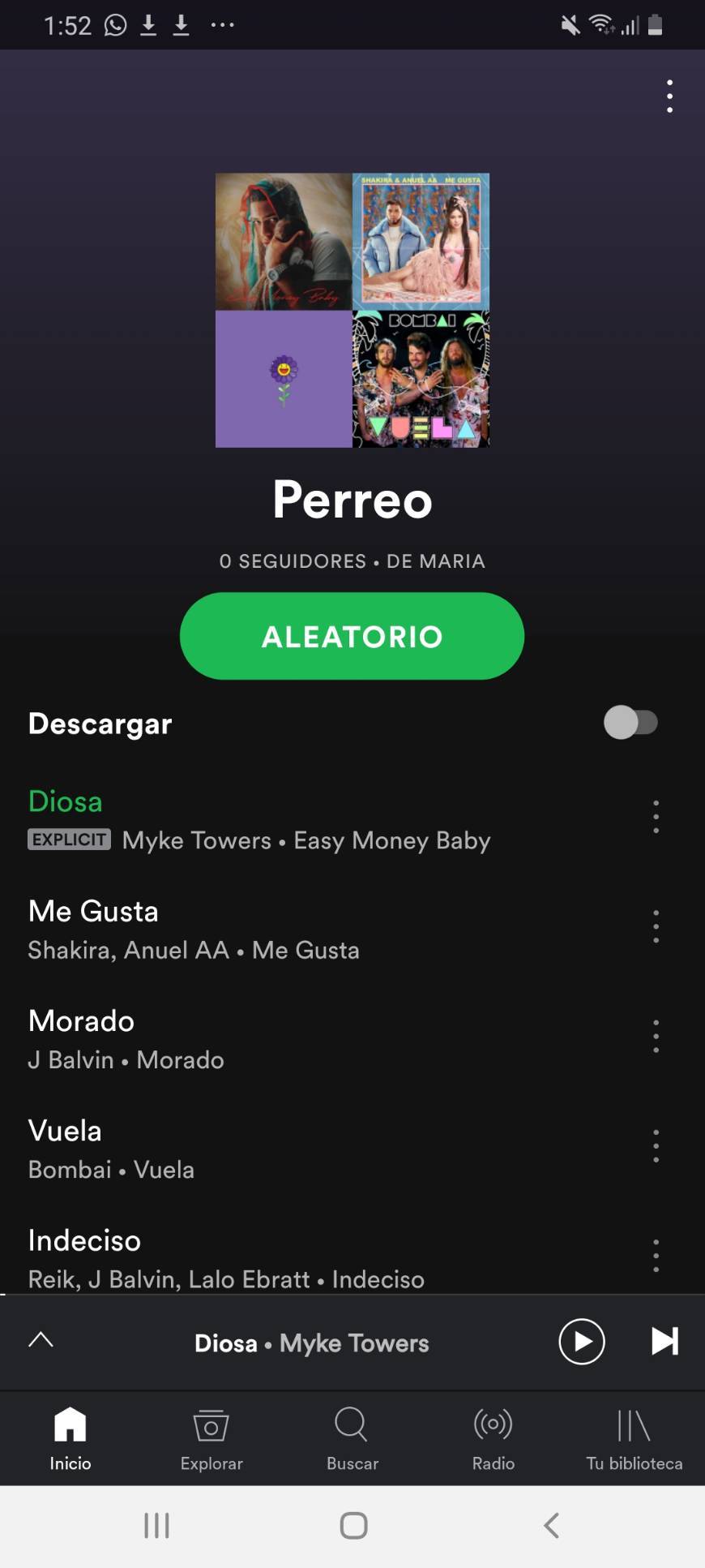 Canción PERREO 🤞🏽🖤💃🏻