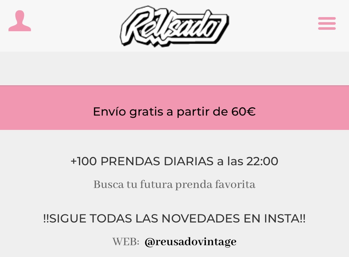 Moda Reusado Vintage ONLINE