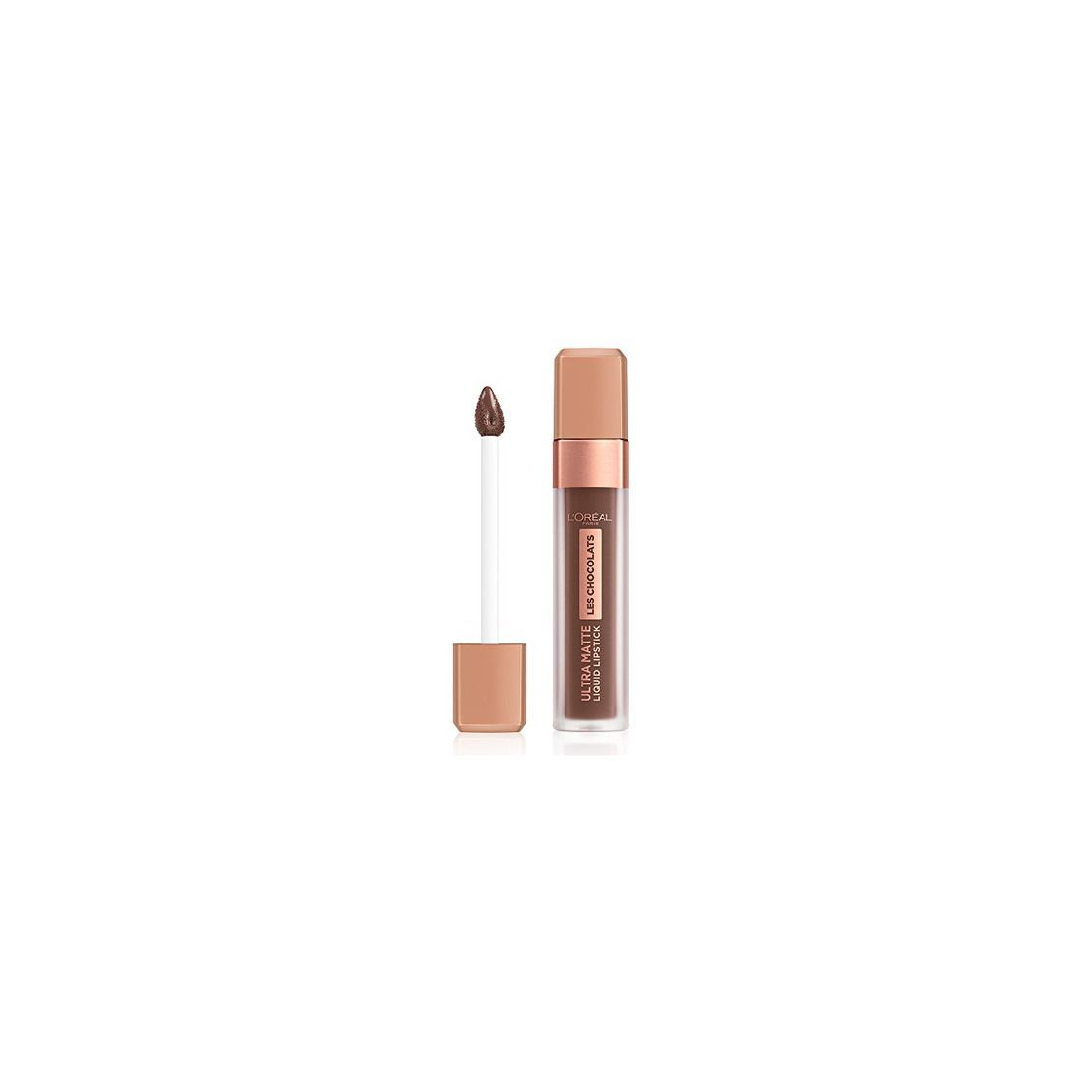 Belleza L'Oréal Paris Make-Up Designer LMU Infail.Liq.Lipst. Choco.Nu 856 70 Y barra de