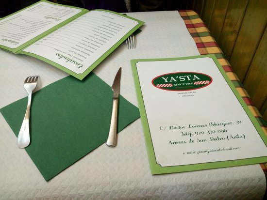 Restaurants Pizzería Yasta